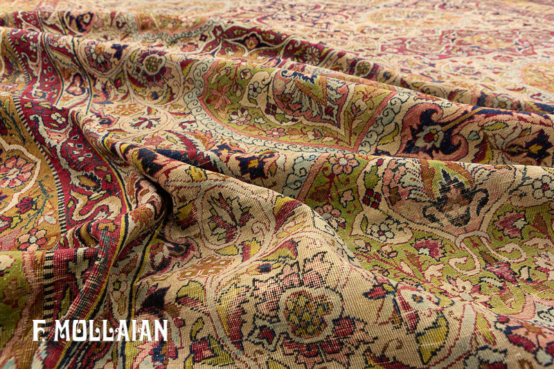 Tapis Persan Kerman Ravar n°:12786982