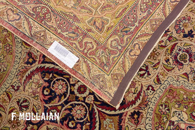 Tapis Persan Kerman Ravar n°:12786982