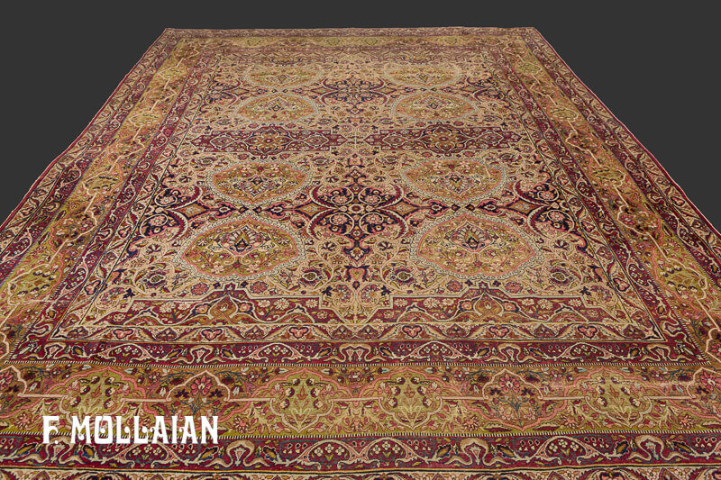 Tapis Persan Kerman Ravar n°:12786982