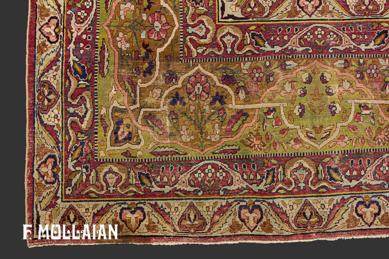 Tapis Persan Kerman Ravar n°:12786982