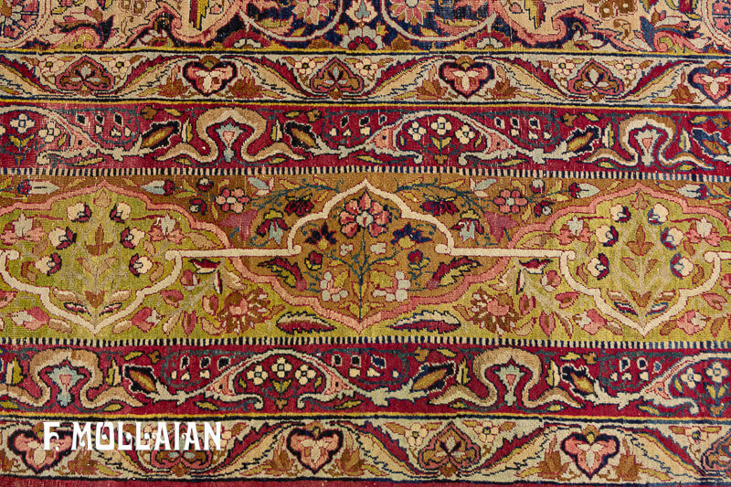 Tapis Persan Kerman Ravar n°:12786982