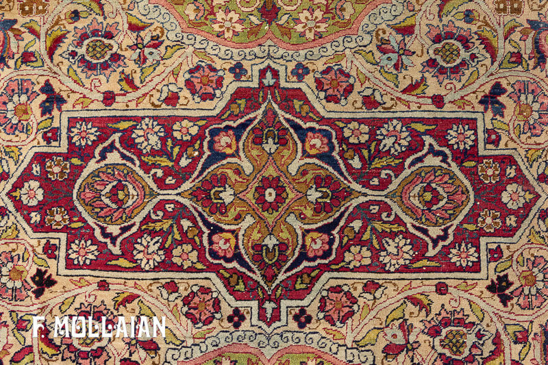 Tapis Persan Kerman Ravar n°:12786982