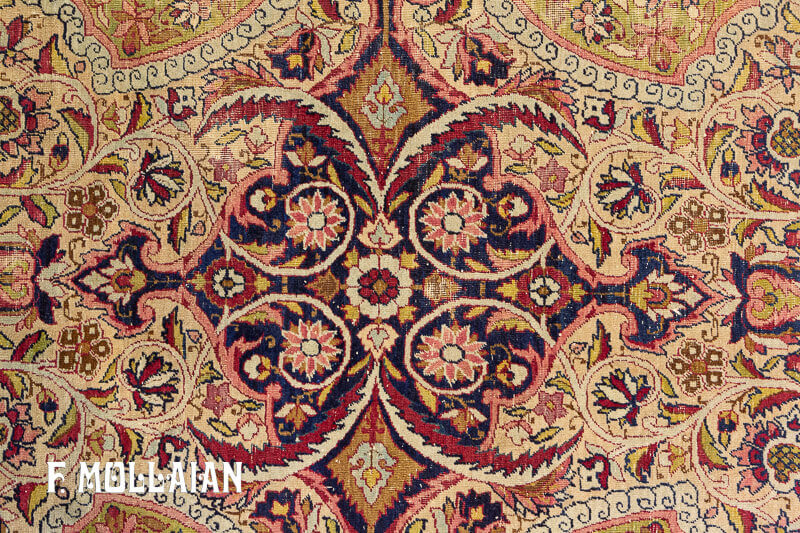 Tapis Persan Kerman Ravar n°:12786982