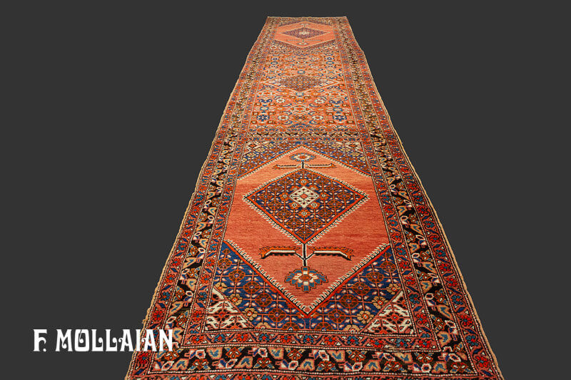 Tapis de Couloir Persan Meshkin n°:87285353