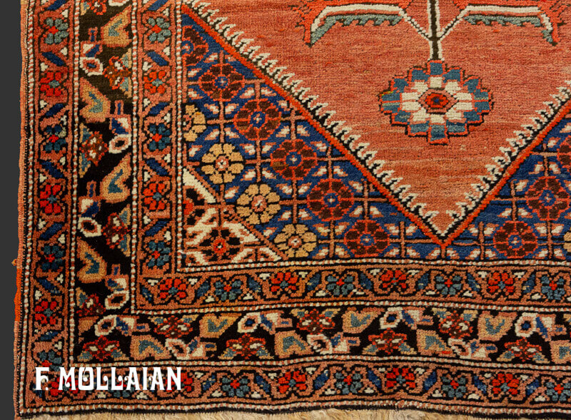 Tapis de Couloir Persan Meshkin n°:87285353