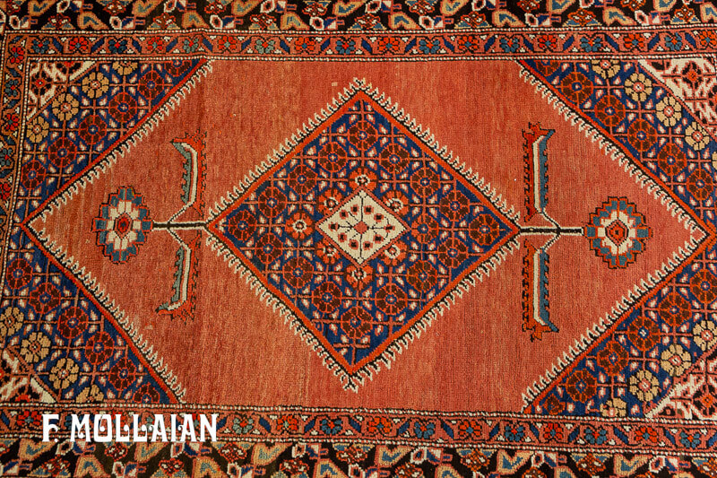Tapis de Couloir Persan Meshkin n°:87285353