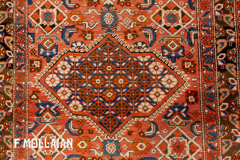 Tapis de Couloir Persan Meshkin n°:87285353