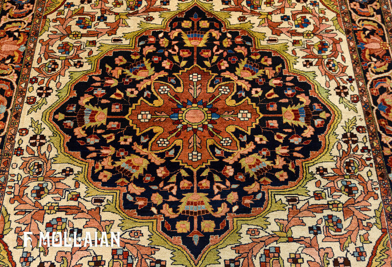 Antique Persian Classic Mishan Medallion Rug n °:97371977