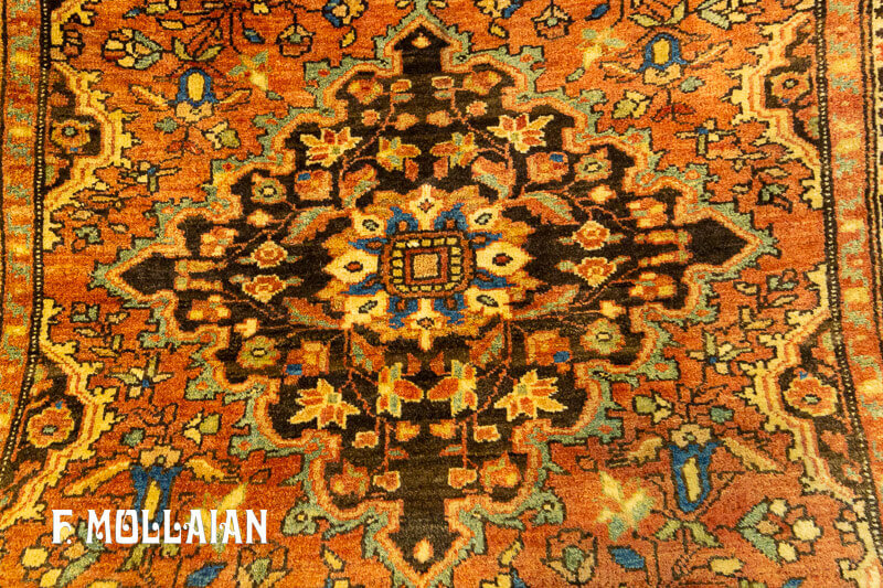 Tapis Persan Sarouk Farahan n°:81392277