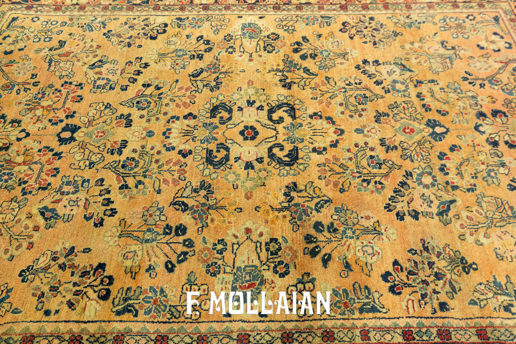 Tapis Persan Sarouk All-Over Floral n°:47509604