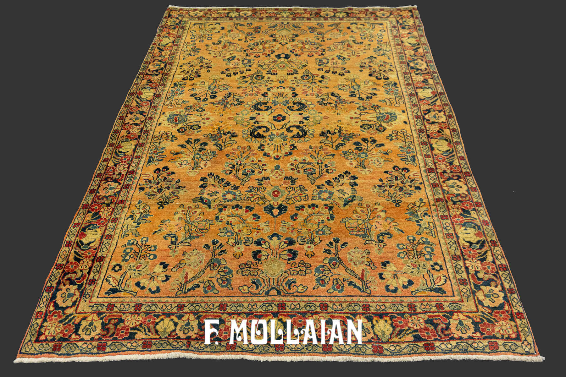 Tapis Persan Sarouk All-Over Floral n°:47509604