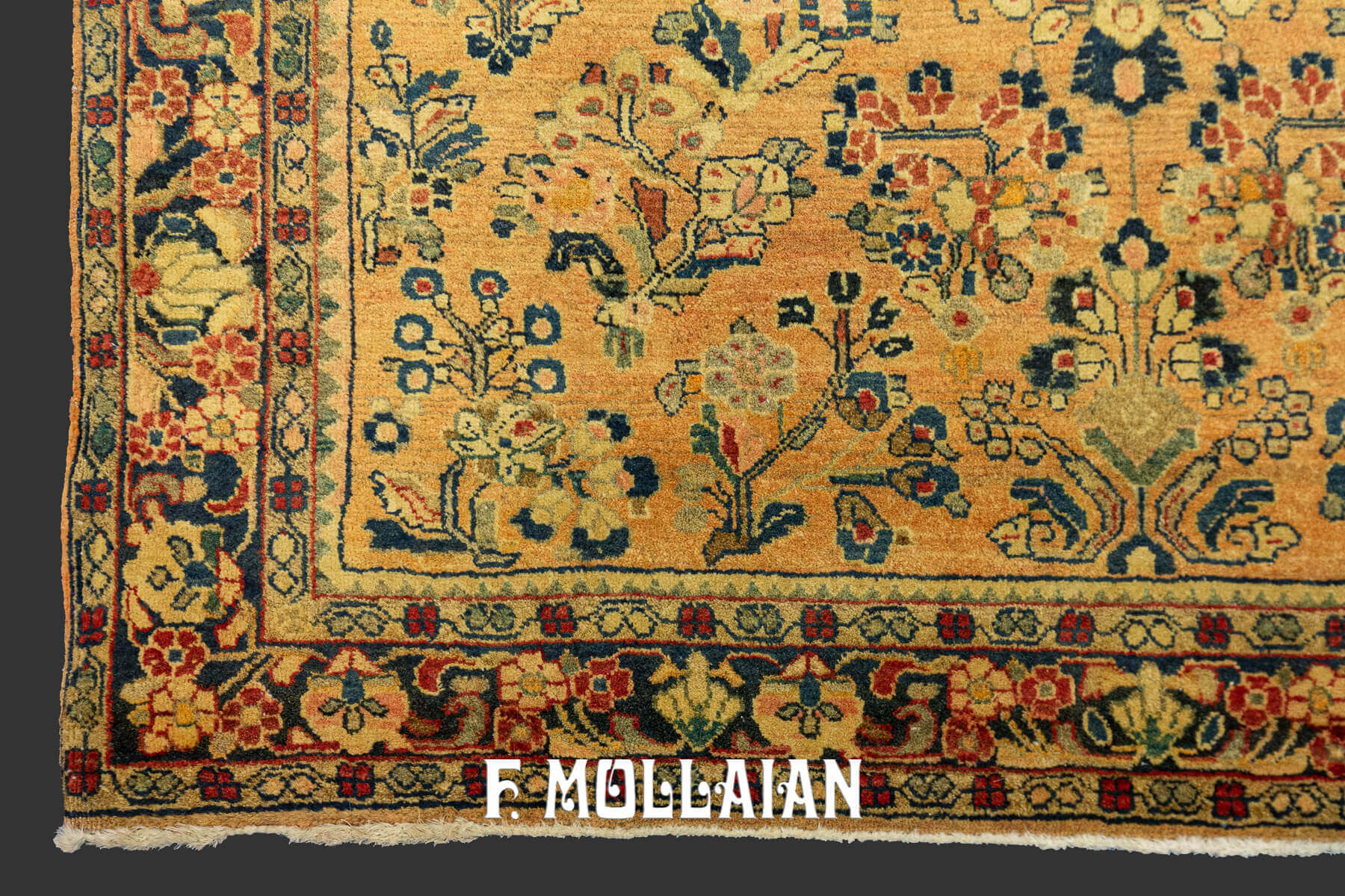Tapis Persan Sarouk All-Over Floral n°:47509604