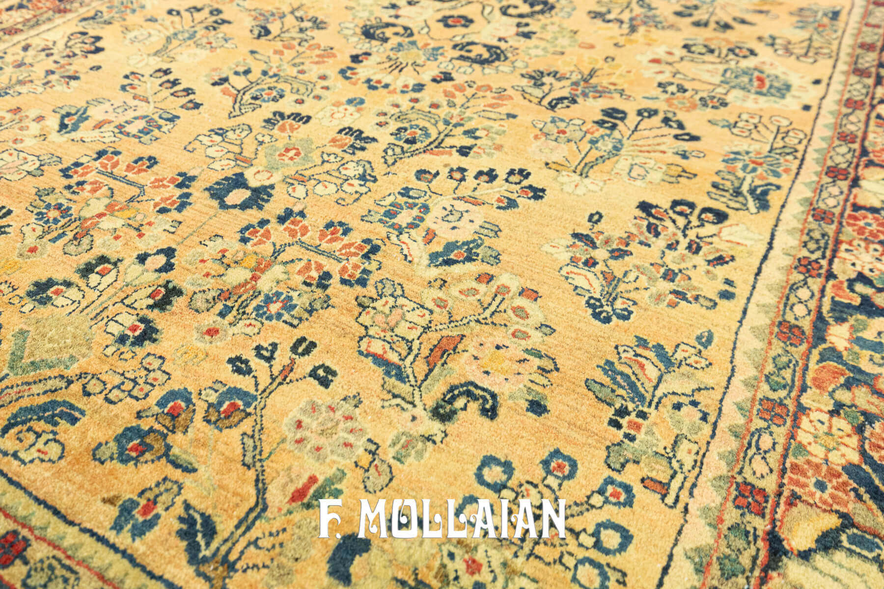 Tapis Persan Sarouk All-Over Floral n°:47509604