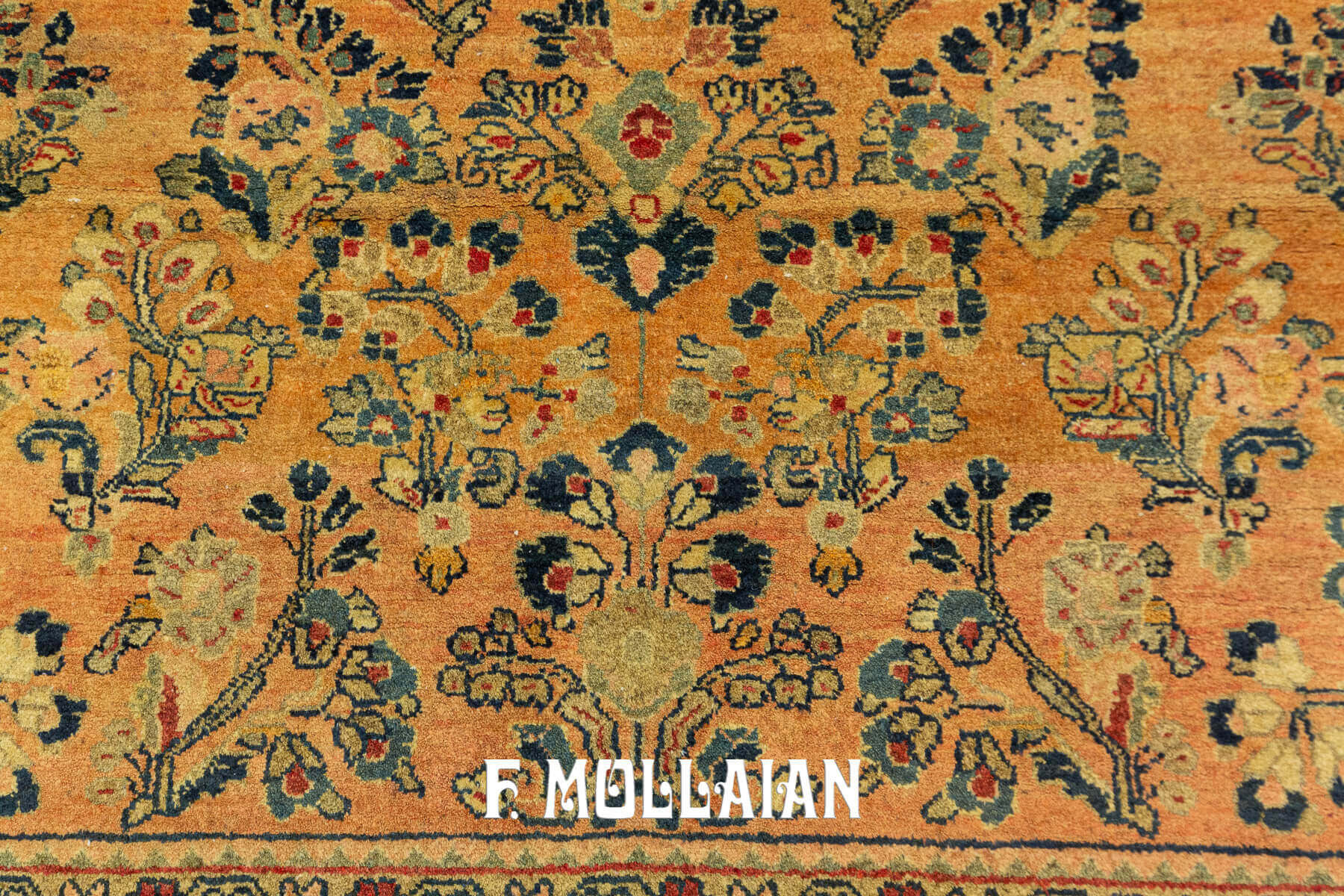 Tapis Persan Sarouk All-Over Floral n°:47509604
