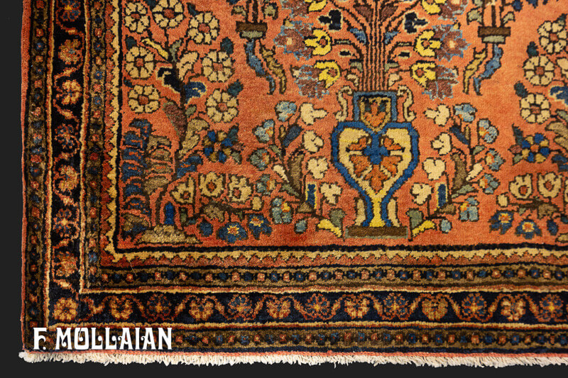 Antique Persian Small Saruk Rug n°:51169173