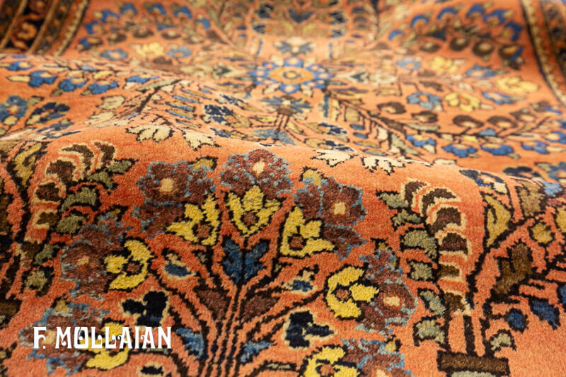 Antique Persian Small Saruk Rug n°:51169173