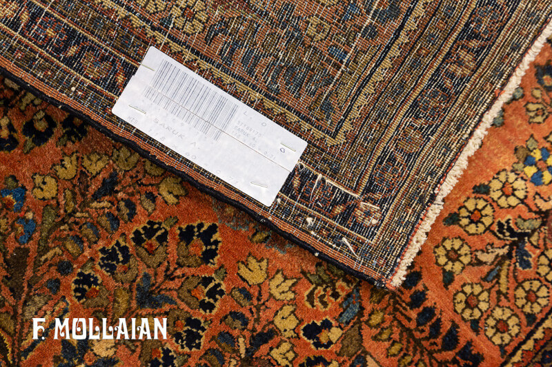 Antique Persian Small Saruk Rug n°:51169173