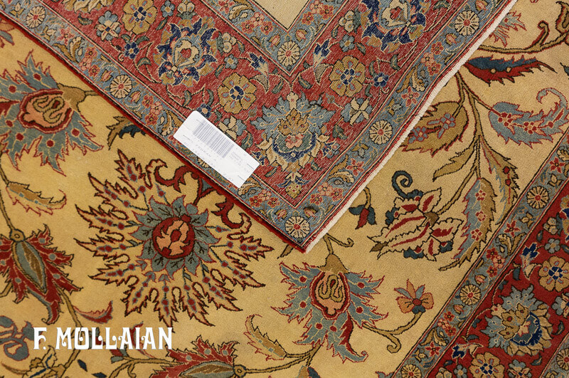 Tappeto Preghiera Antico Persiano Tehran n°:29600516