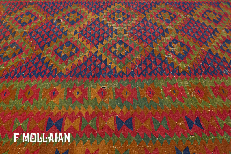 Tapis Kilim Turc Sarkoy n°:40206582