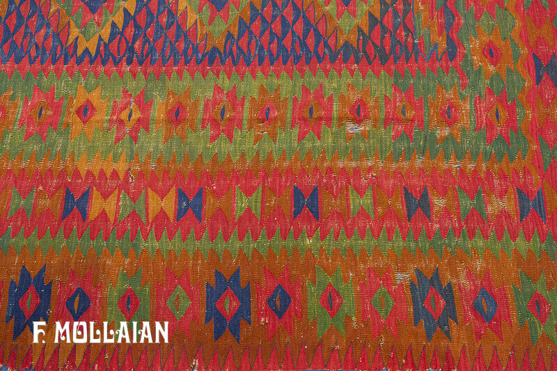 Tapis Kilim Turc Sarkoy n°:40206582