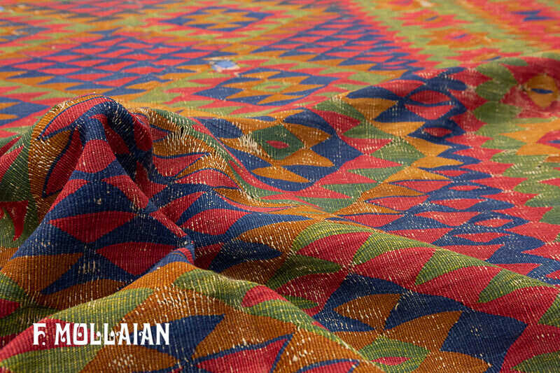 Tapis Kilim Turc Sarkoy n°:40206582