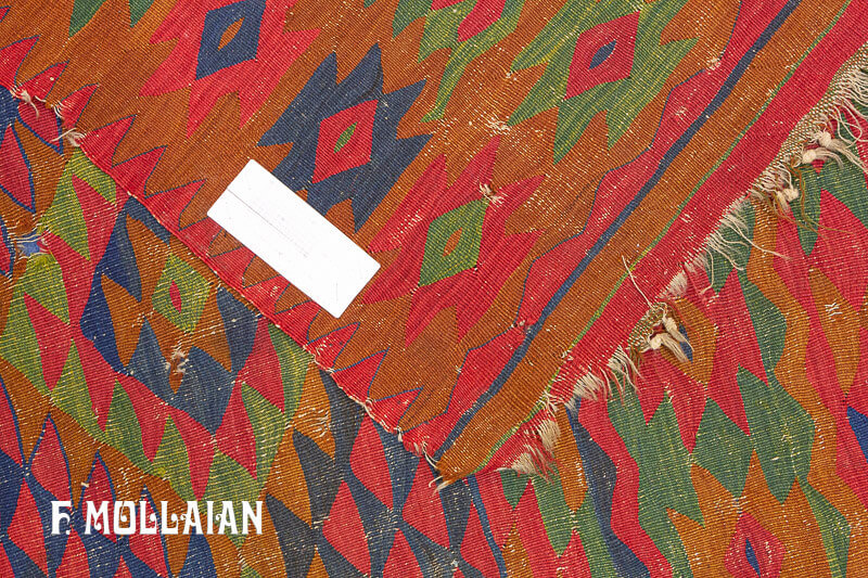 Tapis Kilim Turc Sarkoy n°:40206582