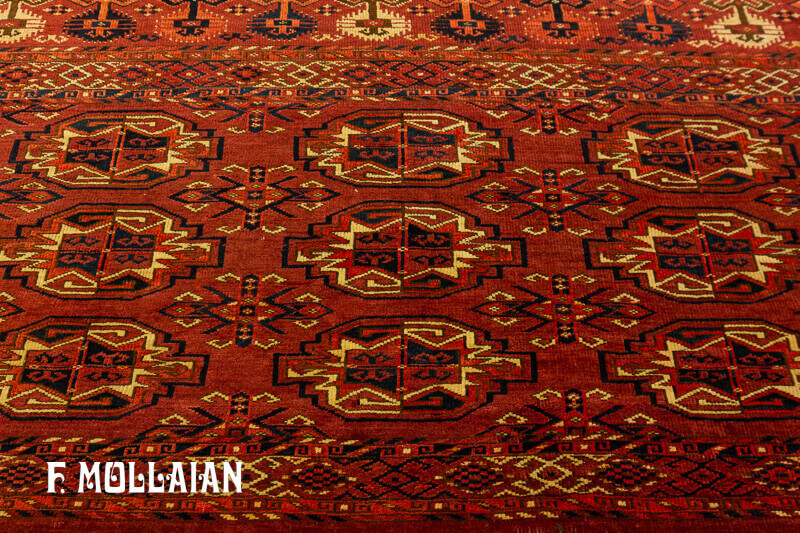 Antique Turkmen Tekke Chuval Rug n°:69732344