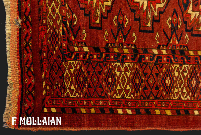 Antique Turkmen Tekke Chuval Rug n°:69732344