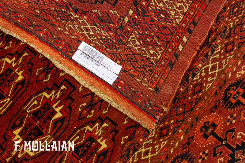 Antique Turkmen Tekke Chuval Rug n°:69732344