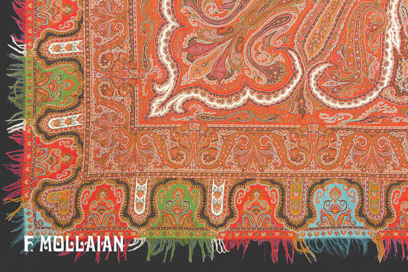 پارچه آنتیک ایرانی: ترمه کرمان