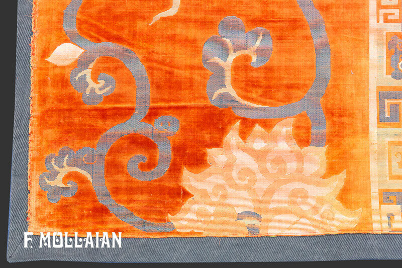 Chinese Imperial Silk & Matal (Kesi) Textile n°:25862558
