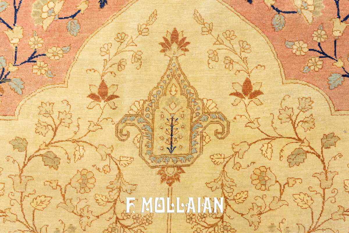 Tappeto Classico Medaglione Tabriz Hagi Gialili n°:742216