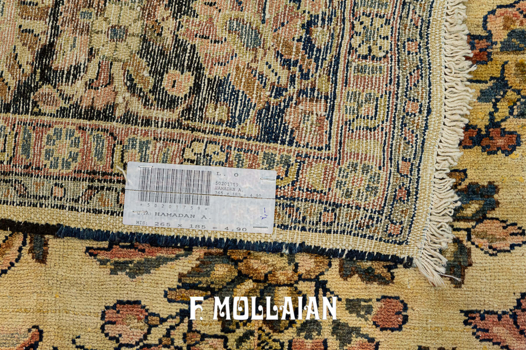 Hand-knotted Antique Persian Hamadan Rug n°:50201759
