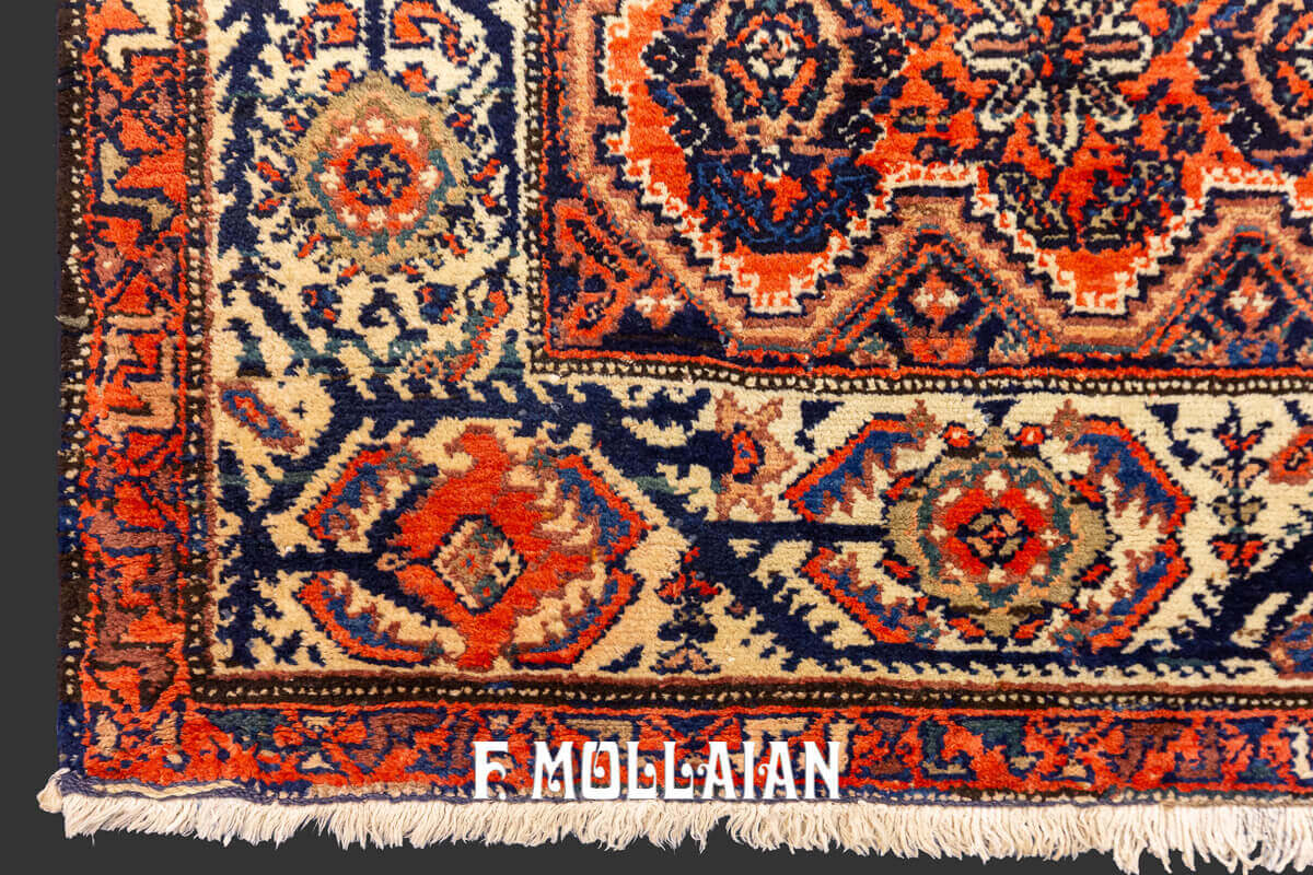 Malayer Rug, Antique Hand-Knotted Long runner Carpet n°:40953261