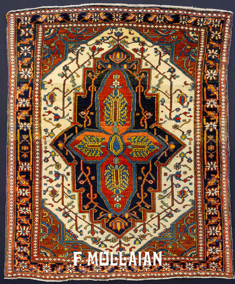 Mohtasham Kashan Rug Kork Wool n°:50899857