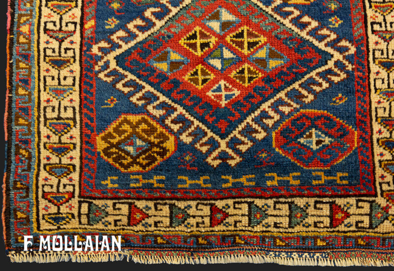 Antique Persian Kashkai (Qshqay) Sella Rug n°:27528365