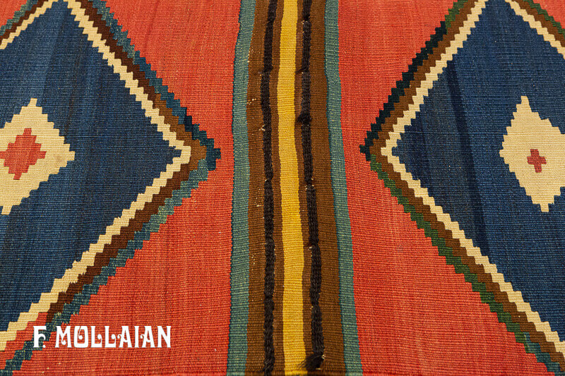 Antique Persian Kashkai (Qshqay) Sella Rug n°:27528365