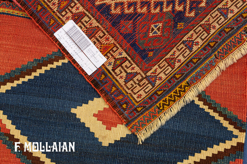 Antique Persian Kashkai (Qshqay) Sella Rug n°:27528365