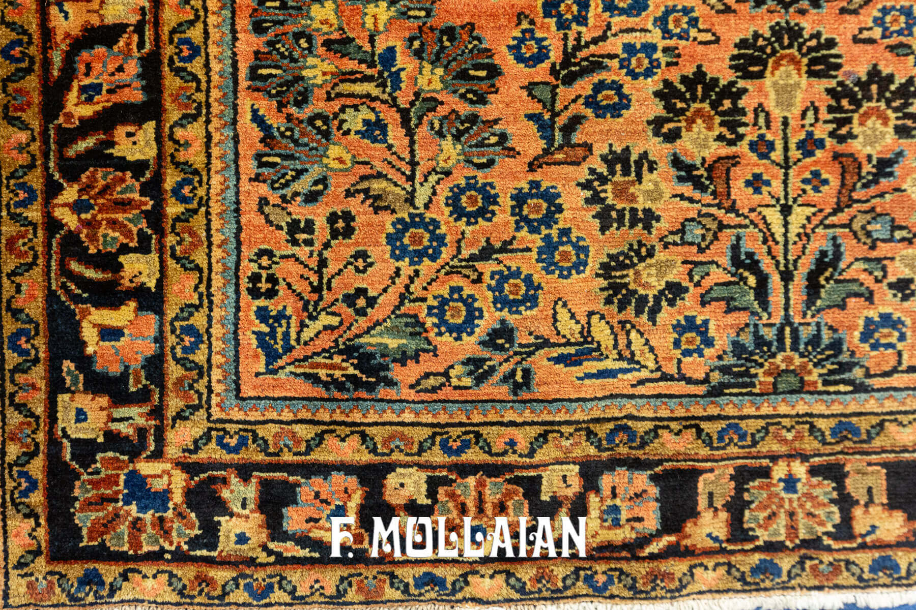 Antique Persian Classic Floral Lilian Rug n°:31563008