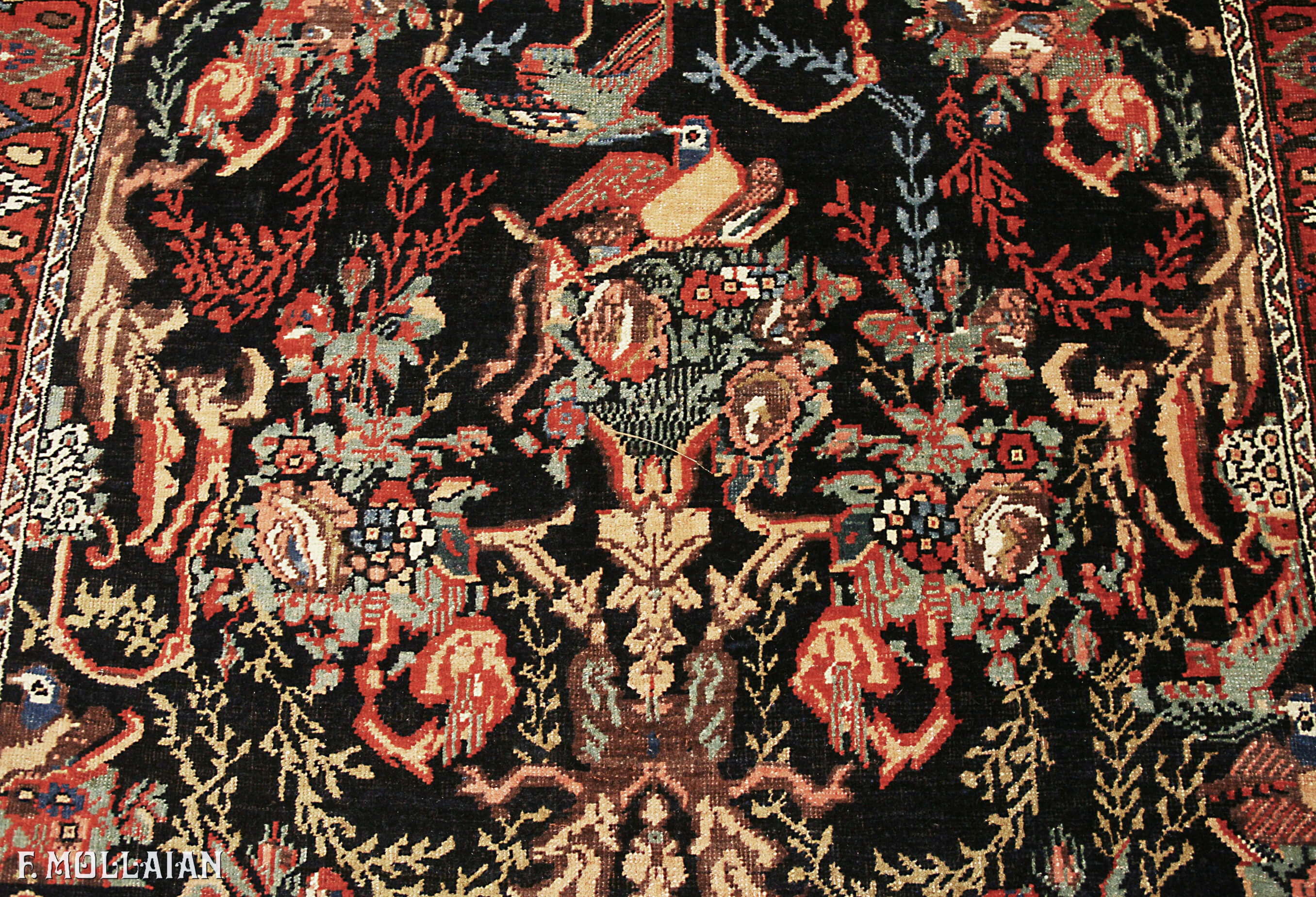 Teppich Persischer Antiker Bijar (Bidjar) n°:55910165