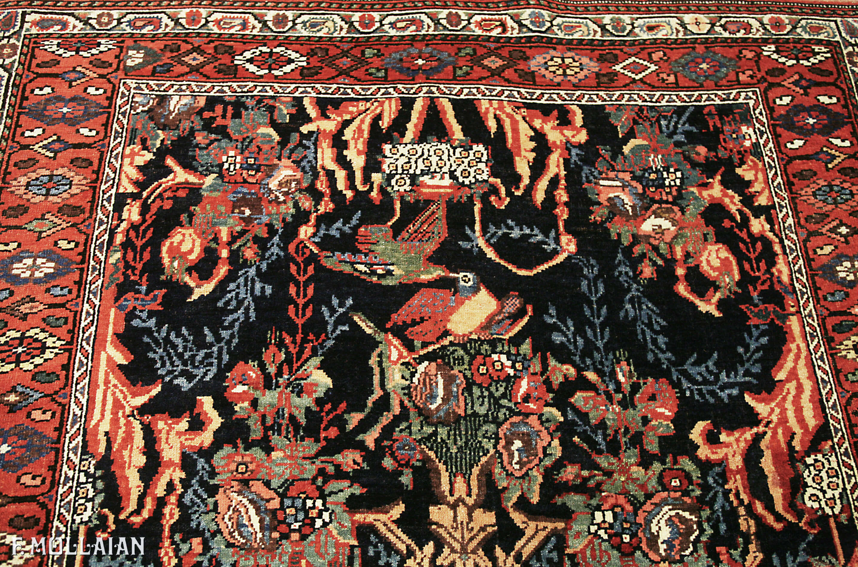 Teppich Persischer Antiker Bijar (Bidjar) n°:55910165