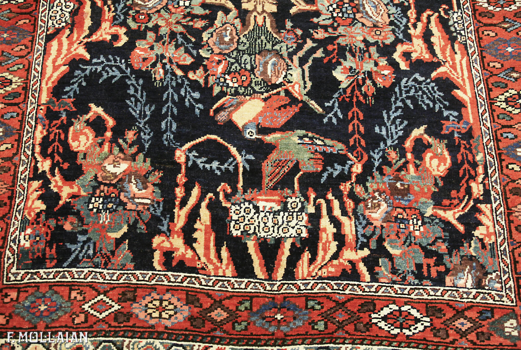 Teppich Persischer Antiker Bijar (Bidjar) n°:55910165