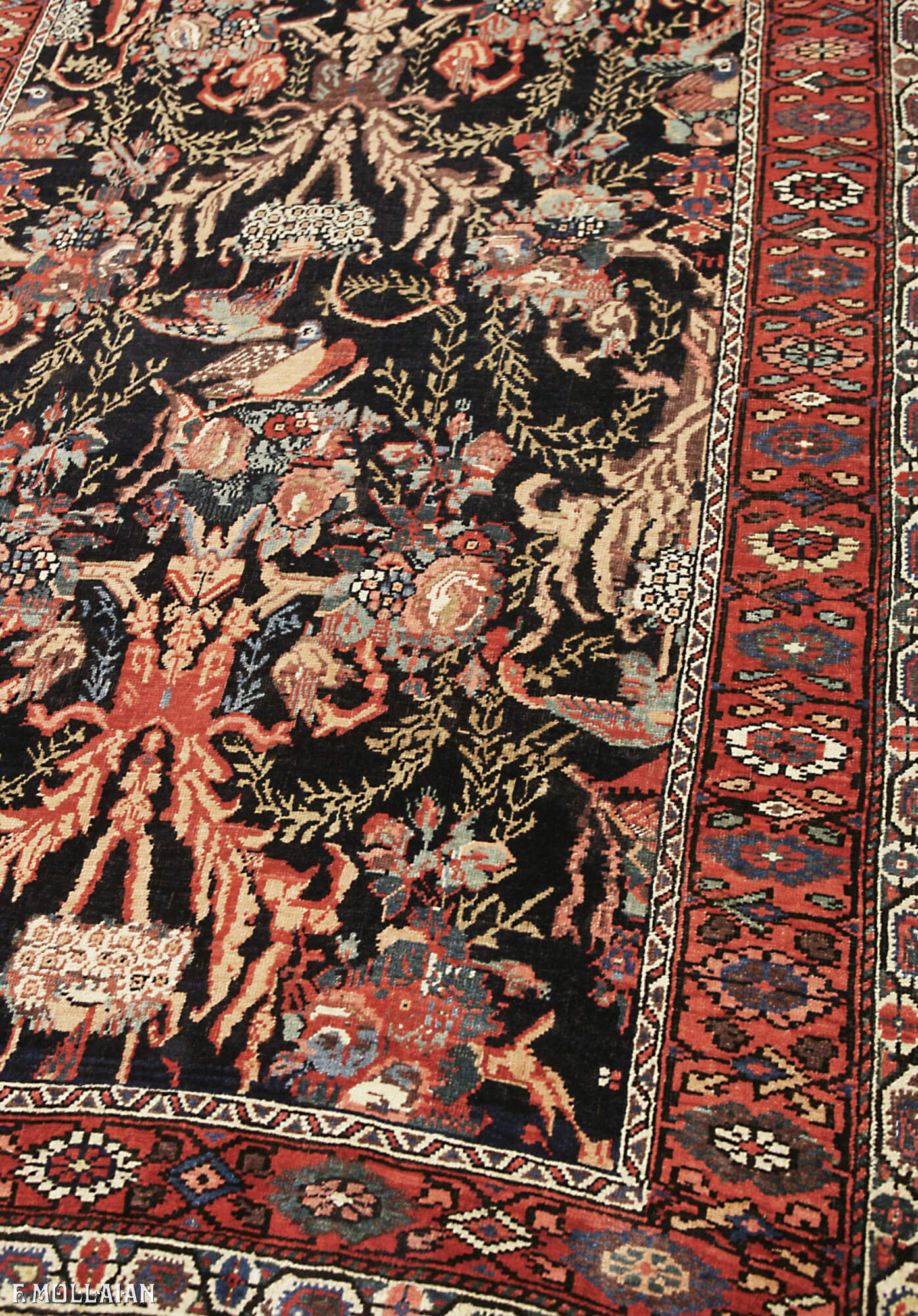 Teppich Persischer Antiker Bijar (Bidjar) n°:55910165
