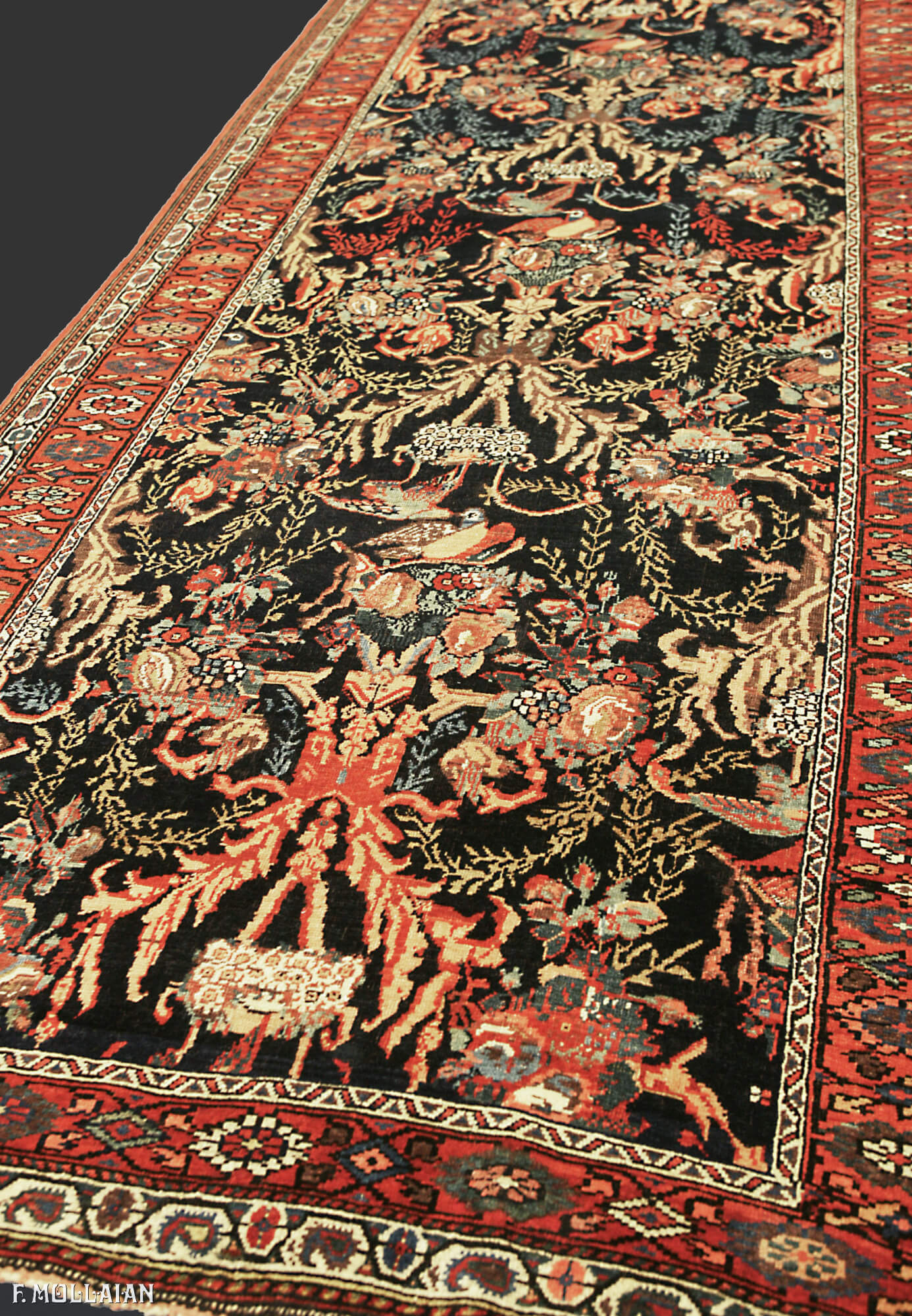 Teppich Persischer Antiker Bijar (Bidjar) n°:55910165