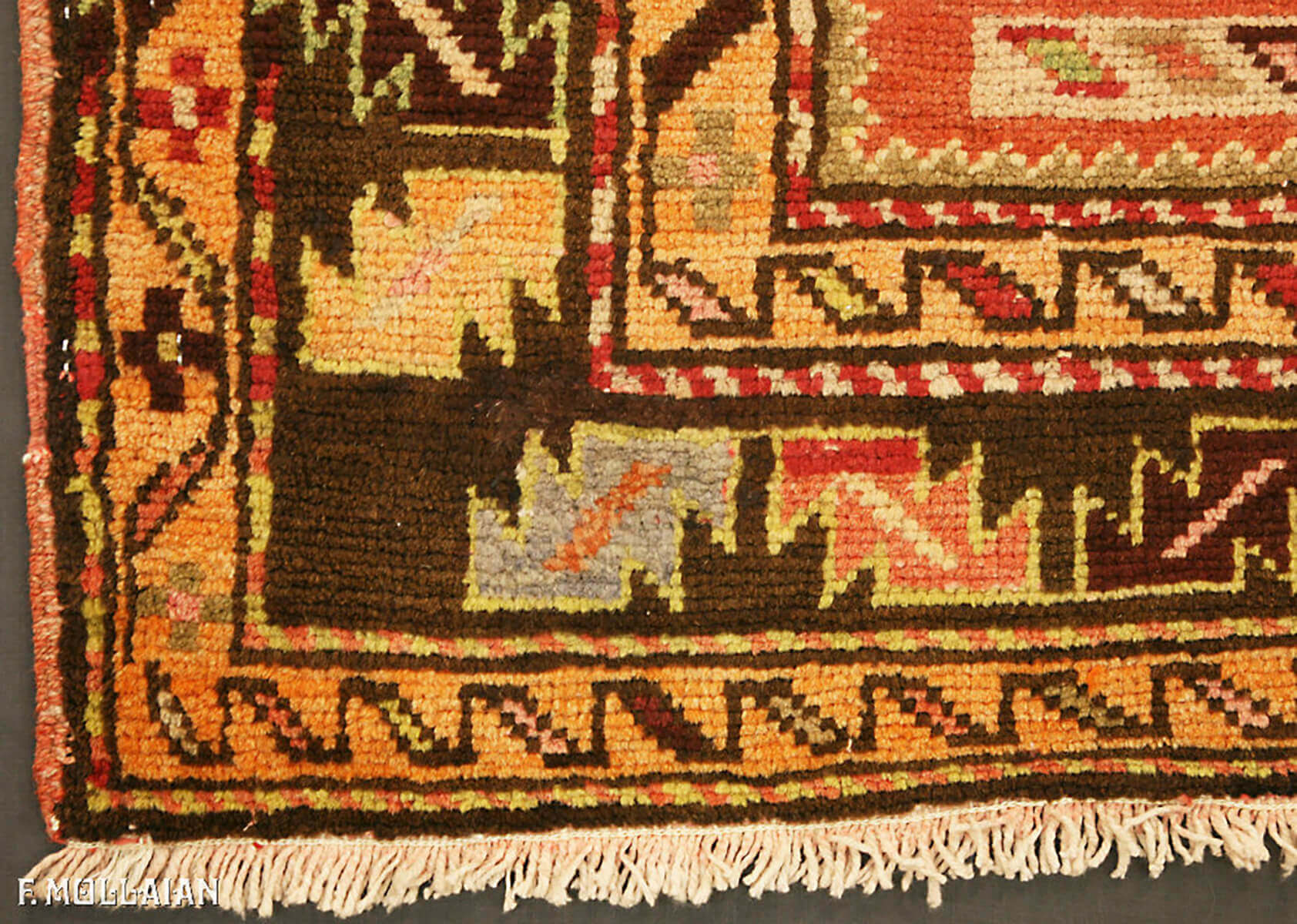 Alfombra Caucásica Antigua Kazak n°:5893