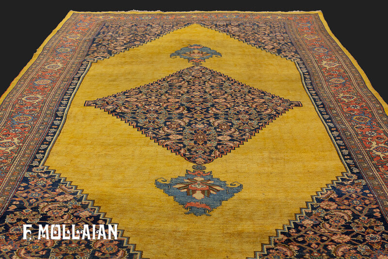Antique Persian Bidjar (Bijar) Carpet n°:59967848