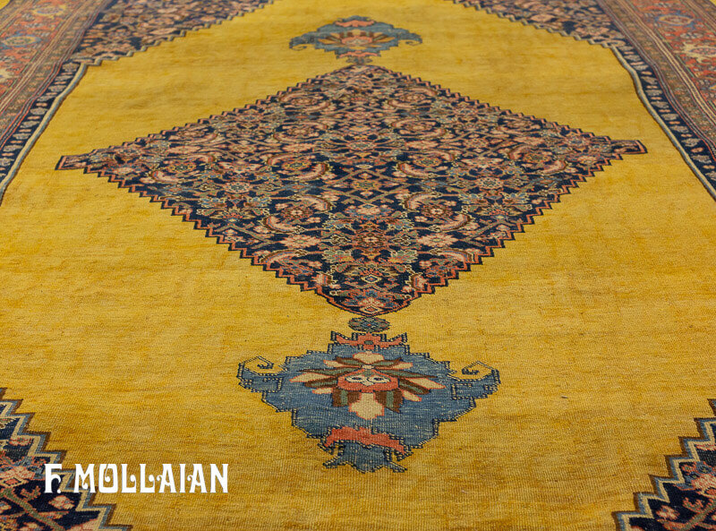 Antique Persian Bidjar (Bijar) Carpet n°:59967848