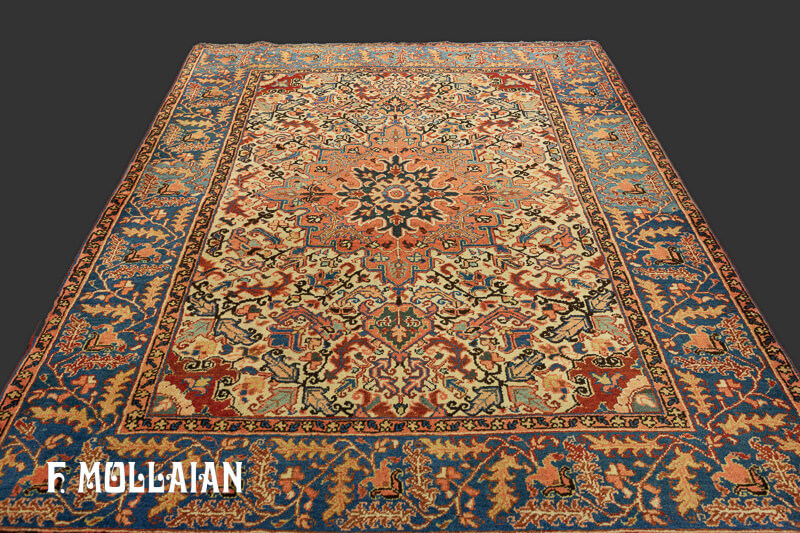 Antique Persian Heriz (heris) Rug n°:63444570