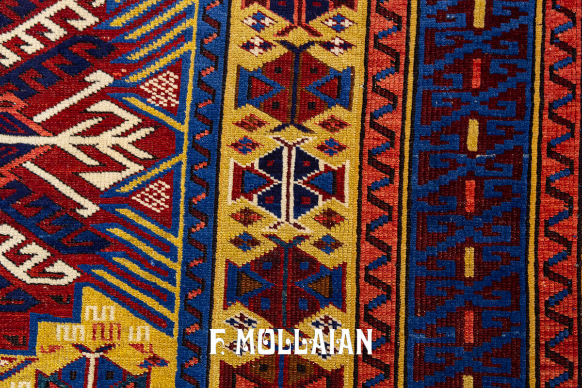 Antique Caucasian Zeiwa (Zeiva) Hand-knottet Rug n°:68711989