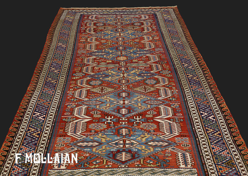 Tapis Kilim Sumak Caucasien n°:83489748